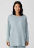 Organic Cotton French Terry Crew Neck Top