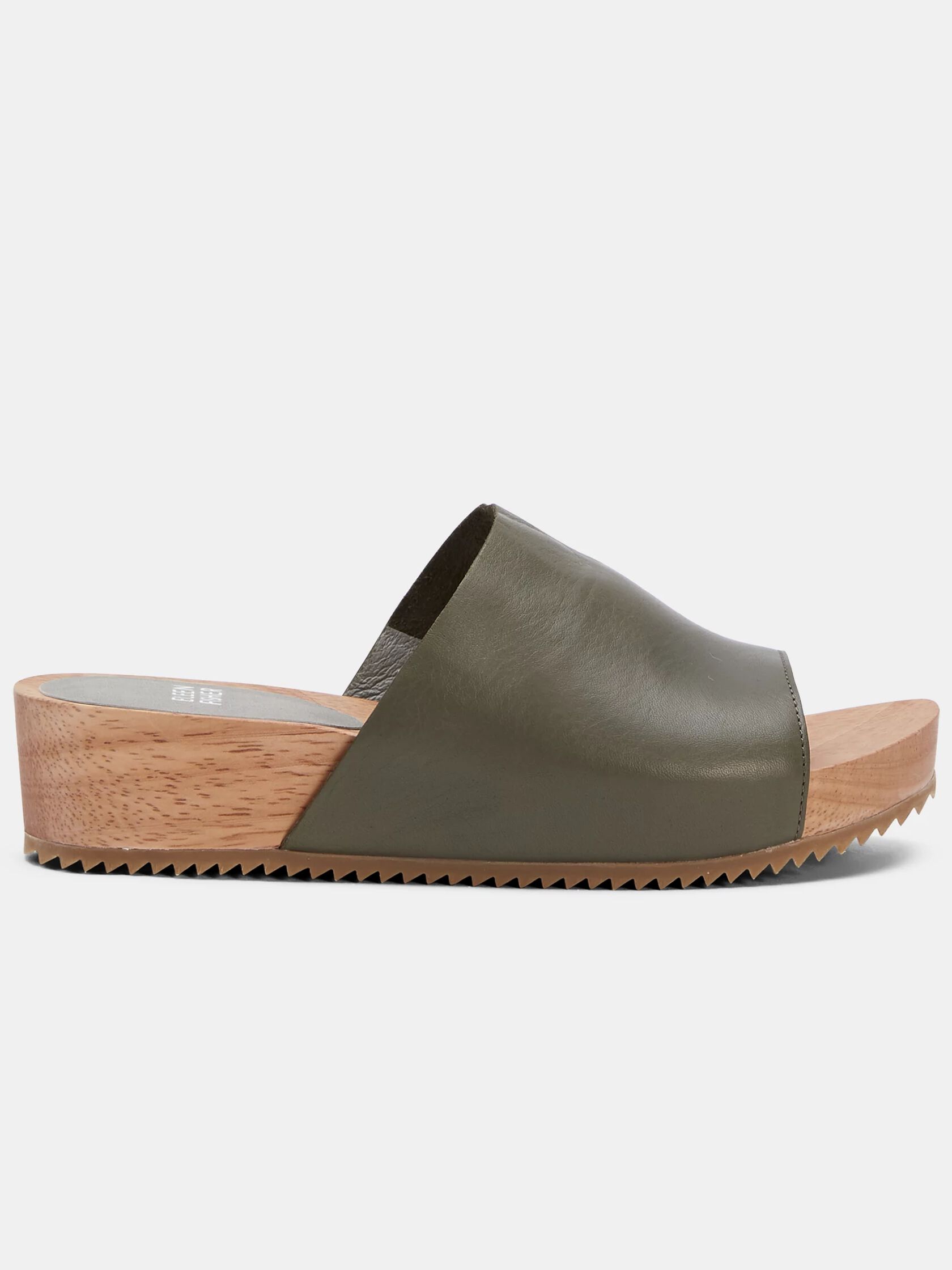 Minnie Sandal With Wood Platform