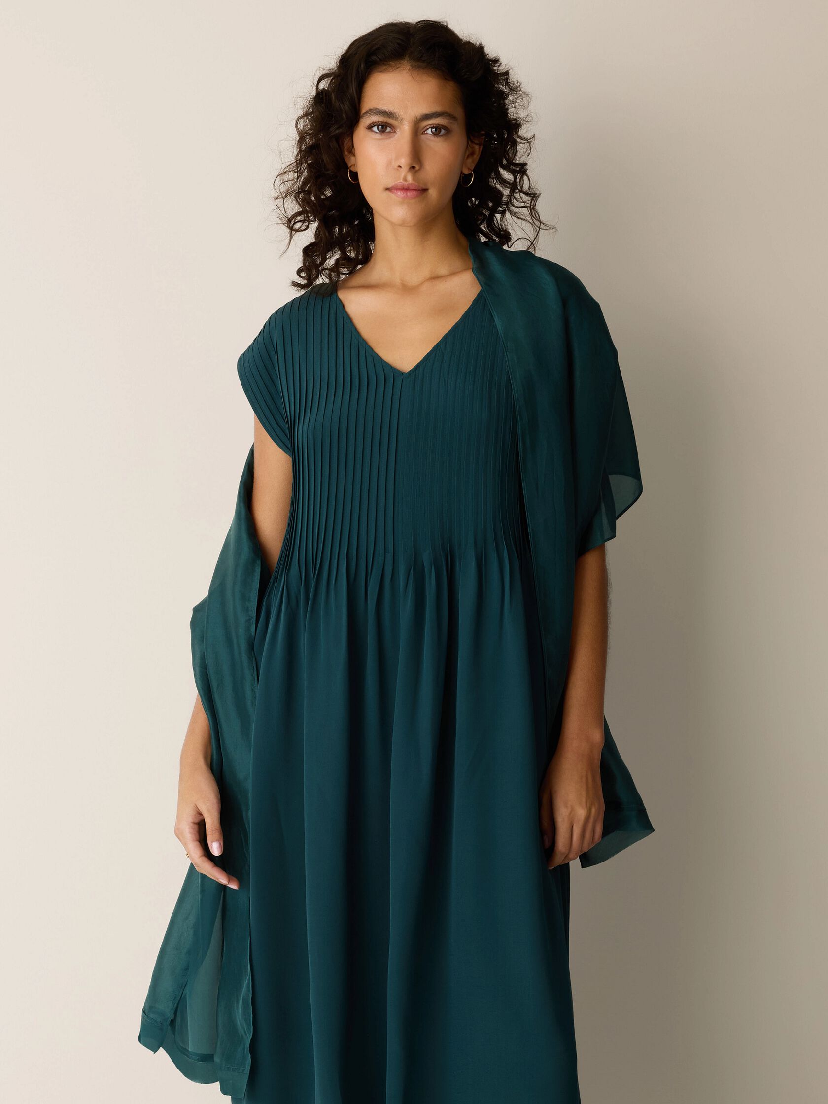 Washed Organic Silk Scarf