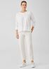 Organic Cotton Slub Henley Top