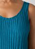 Crushed Silk Tiered Dress