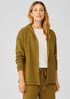 Organic Cotton French Terry Hooded Jacket