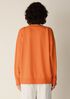 Garment-Dyed Organic Cotton Terry V-Neck Top