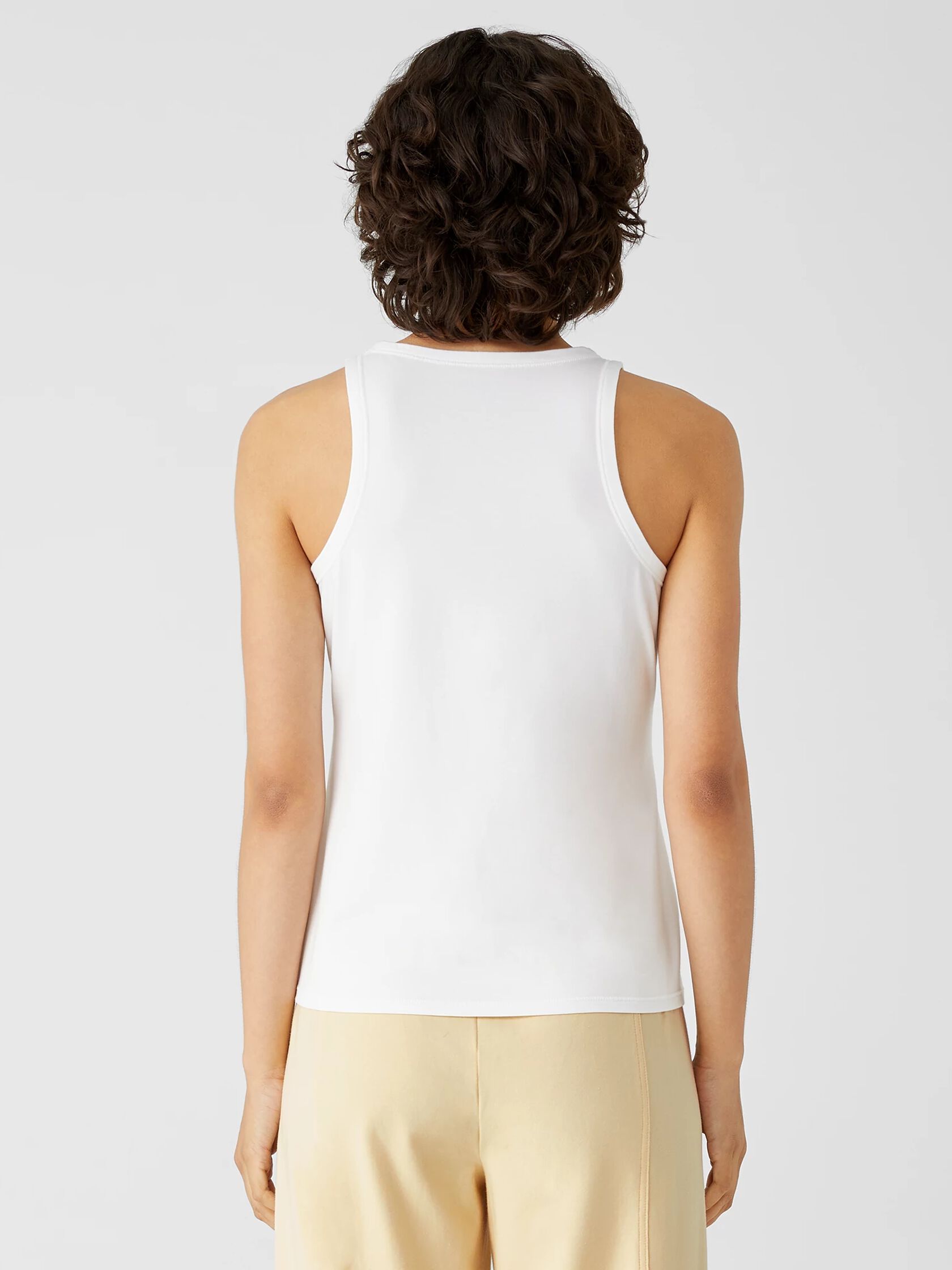 Traceable Organic Cotton Jersey Round Neck Tank