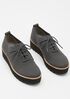 Eddy Recycled Stretch Knit Platform Oxford