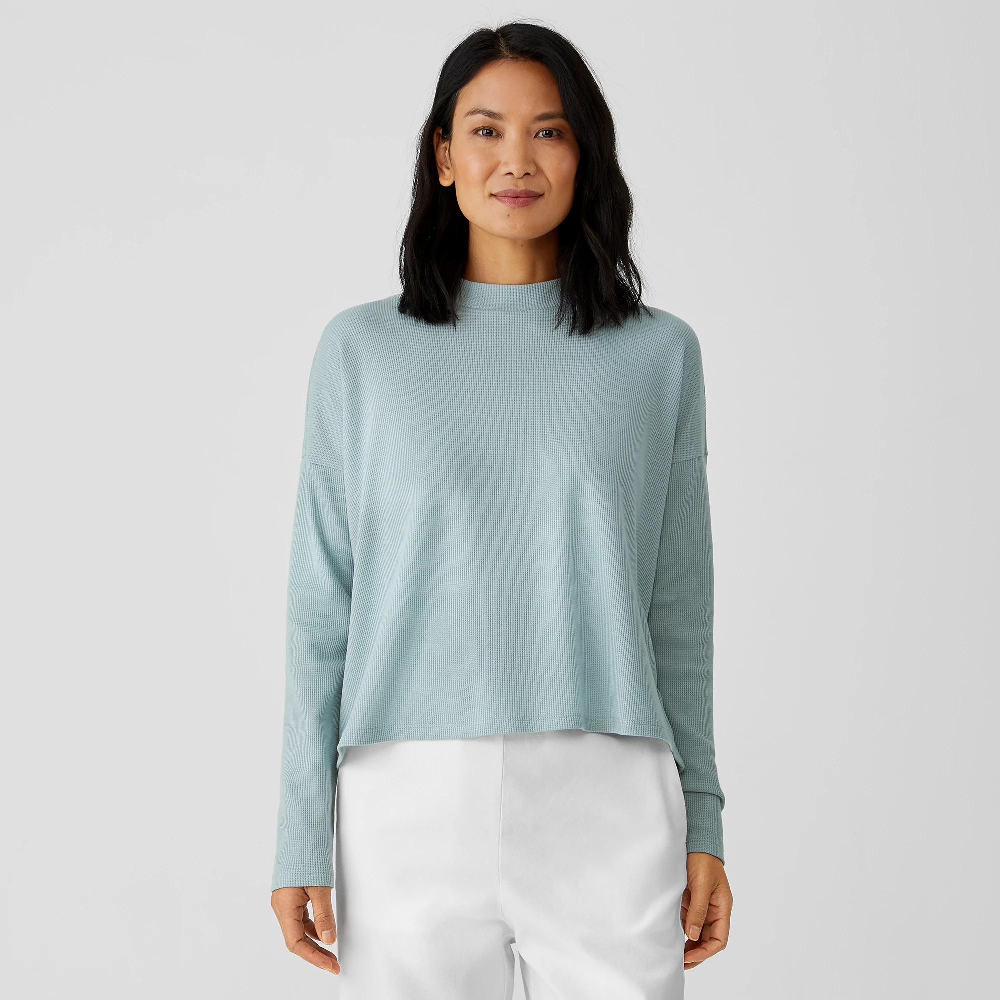Eileen fisher mock neck