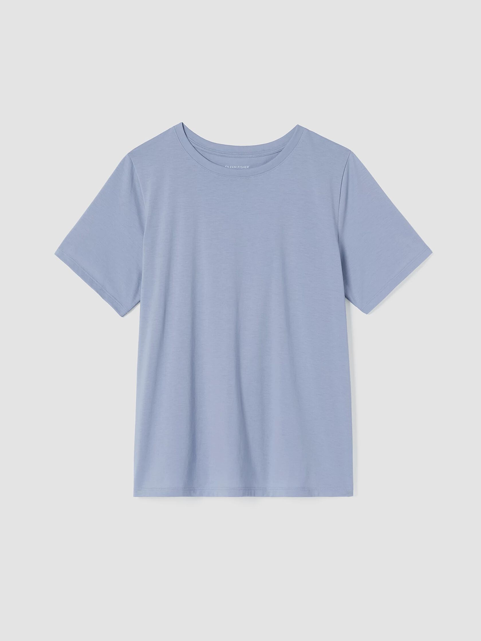 Organic Pima Cotton Jersey Round Neck Tee