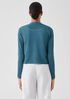Organic Linen Cotton Airy Tuck Cropped Cardigan