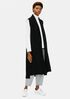 Lightweight Boiled Wool Long Vest in Responsible Wool