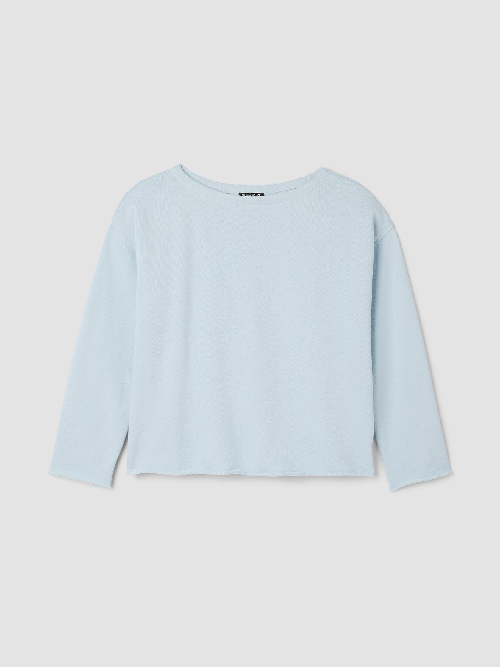 Lightweight Organic Cotton Terry Box-Top