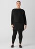Stretch Jersey Knit Skirted Legging