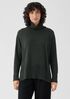 Merino Jersey Turtleneck in Regenerative Wool