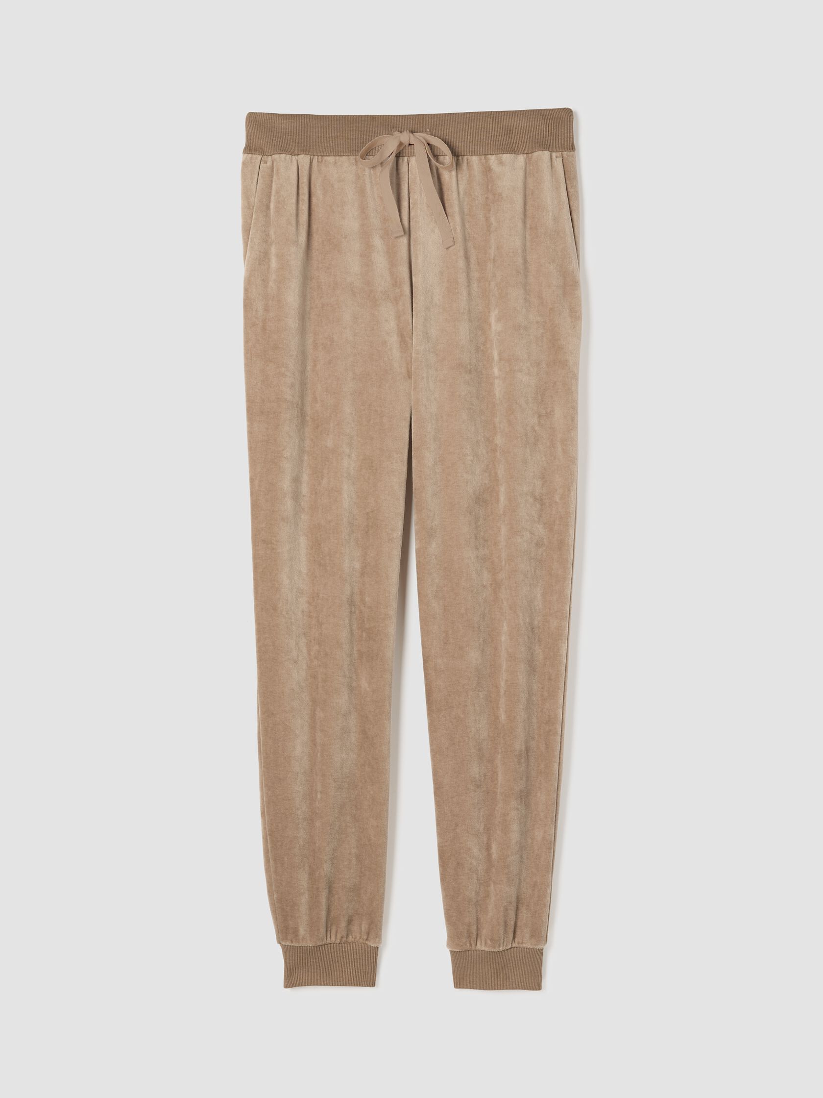 Cozy Velour Knit Jogger Pant