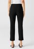Washable Stretch Crepe Pant with Slits