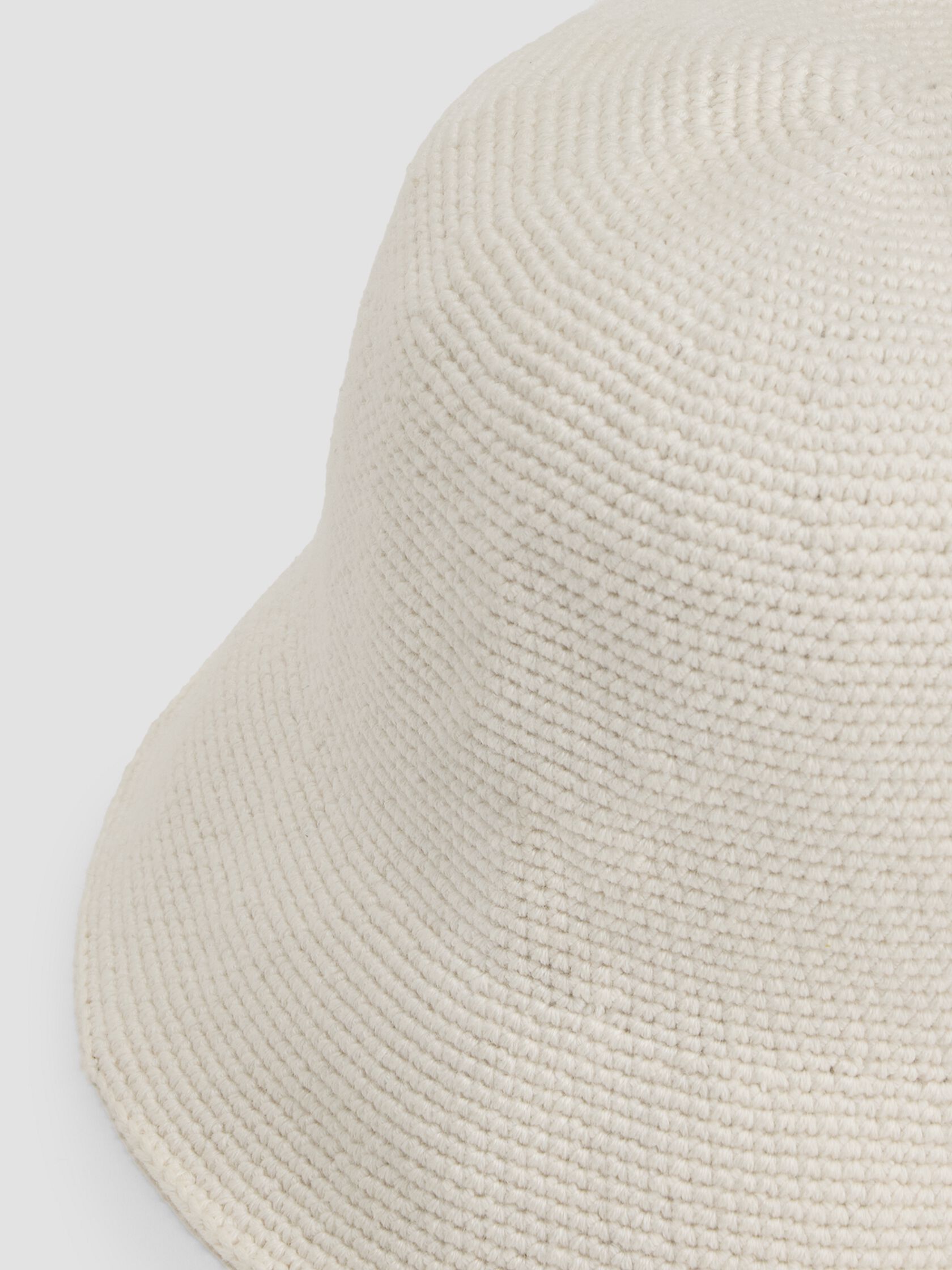Peruvian Organic Cotton Crochet Bucket Hat