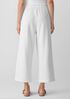 Lightweight Organic Cotton Terry Wide-Leg Pant