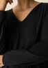 Organic Cotton Interlock V-Neck Sleep Dress
