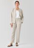 Organic Linen Tapered Pant