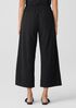 Organic Cotton Ripple Wide-Leg Pant