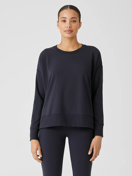 Pima Cotton Stretch Jersey Box-Top