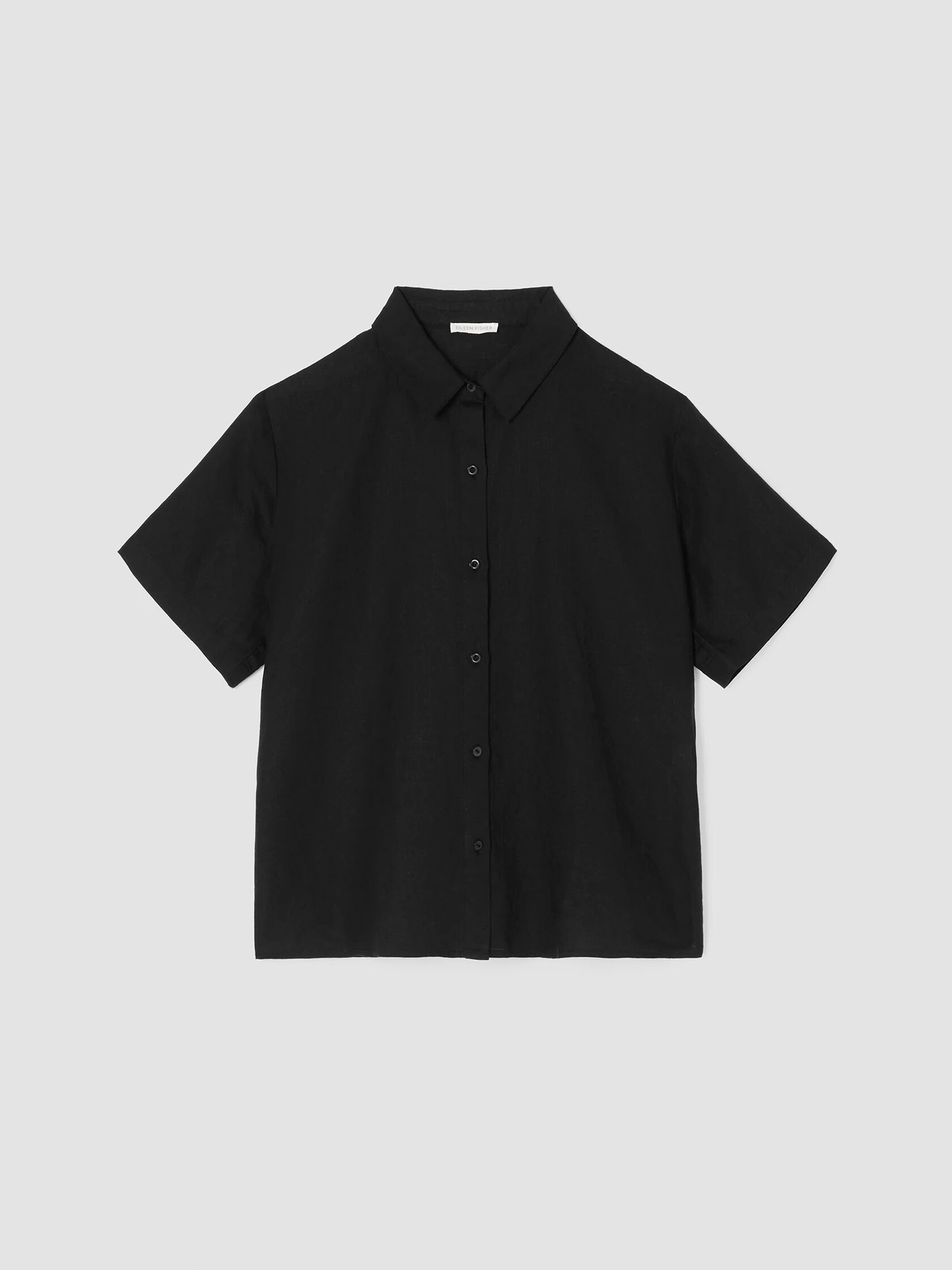 Handkerchief Linen Short-Sleeve Shirt