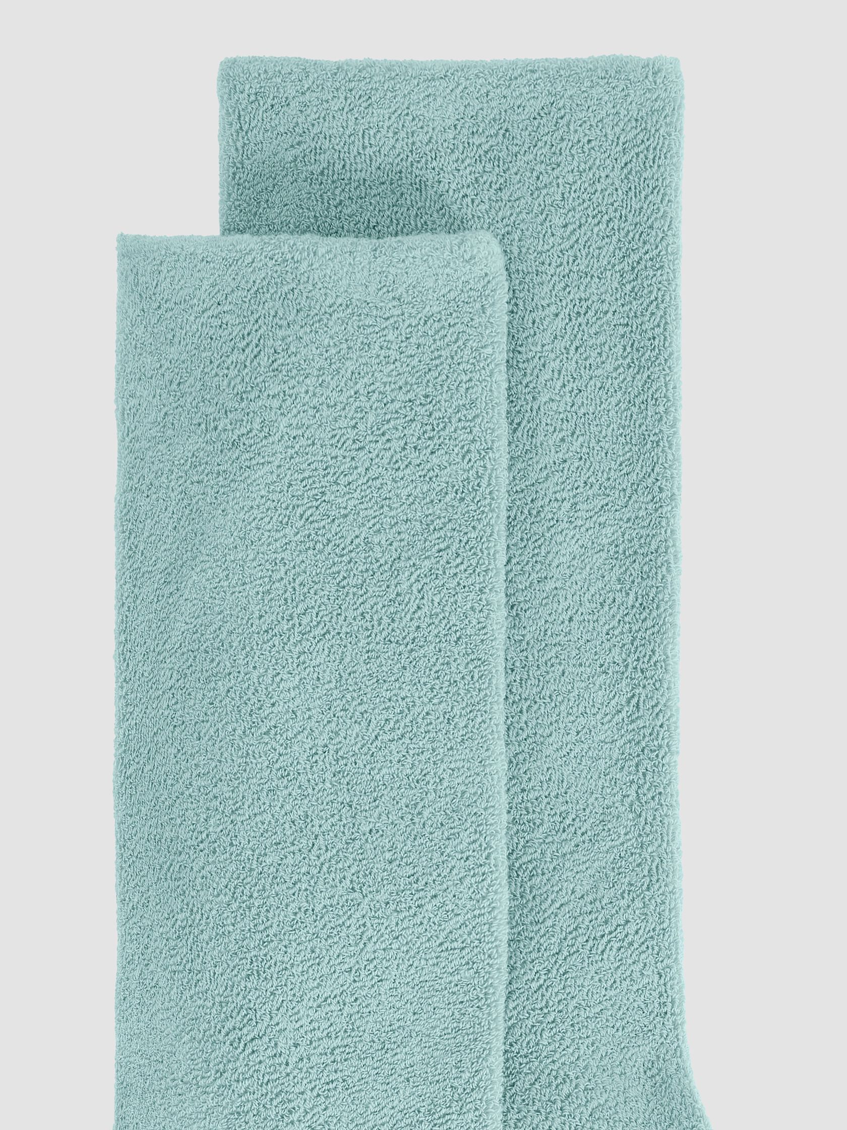 Loopy Terry Cotton Crew Sock
