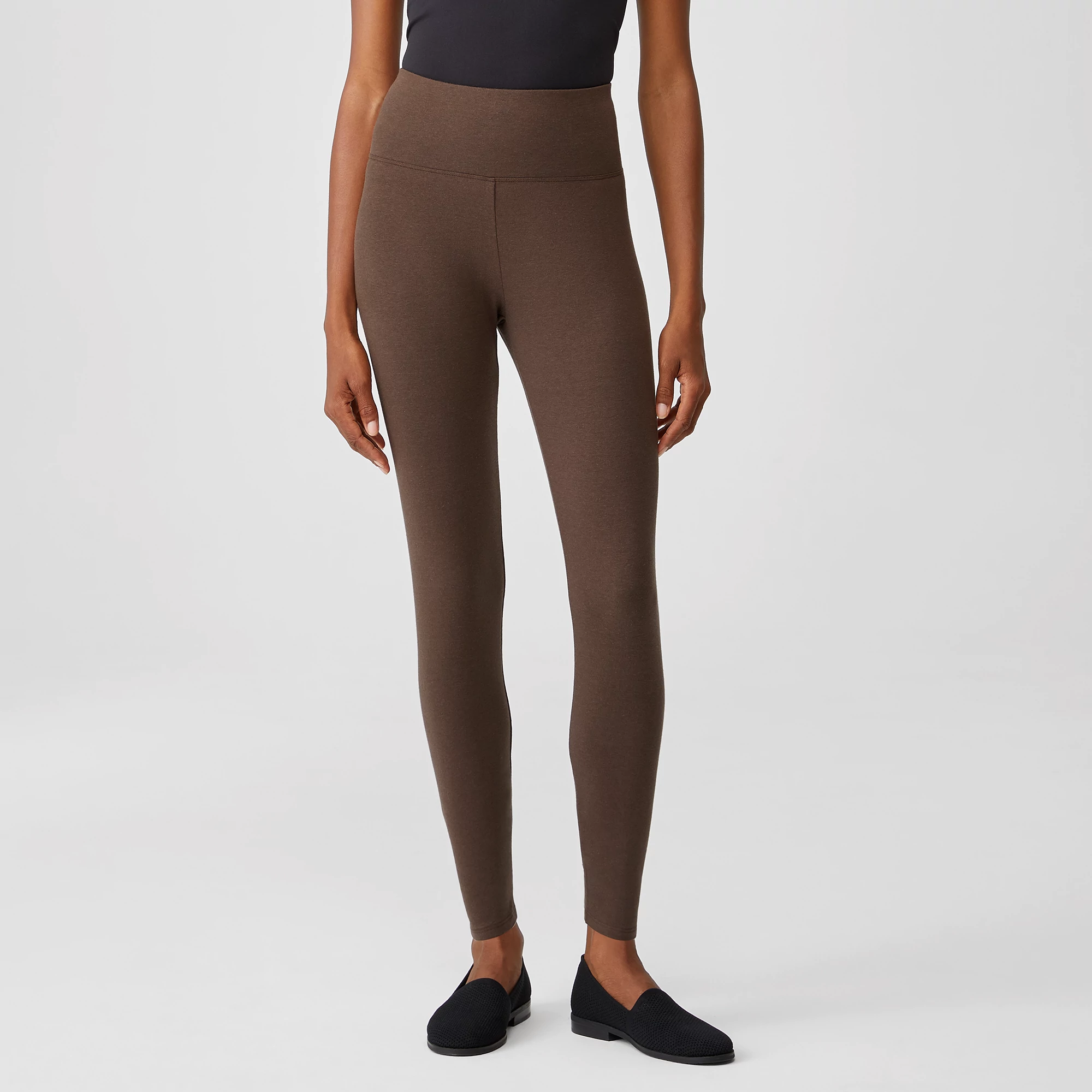 Cozy Brushed Terry High-Waisted 