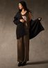Recycled Wool Cashmere Shawl Cardigan