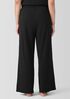 Organic Cotton Interlock Wide-Leg Sleep Pant