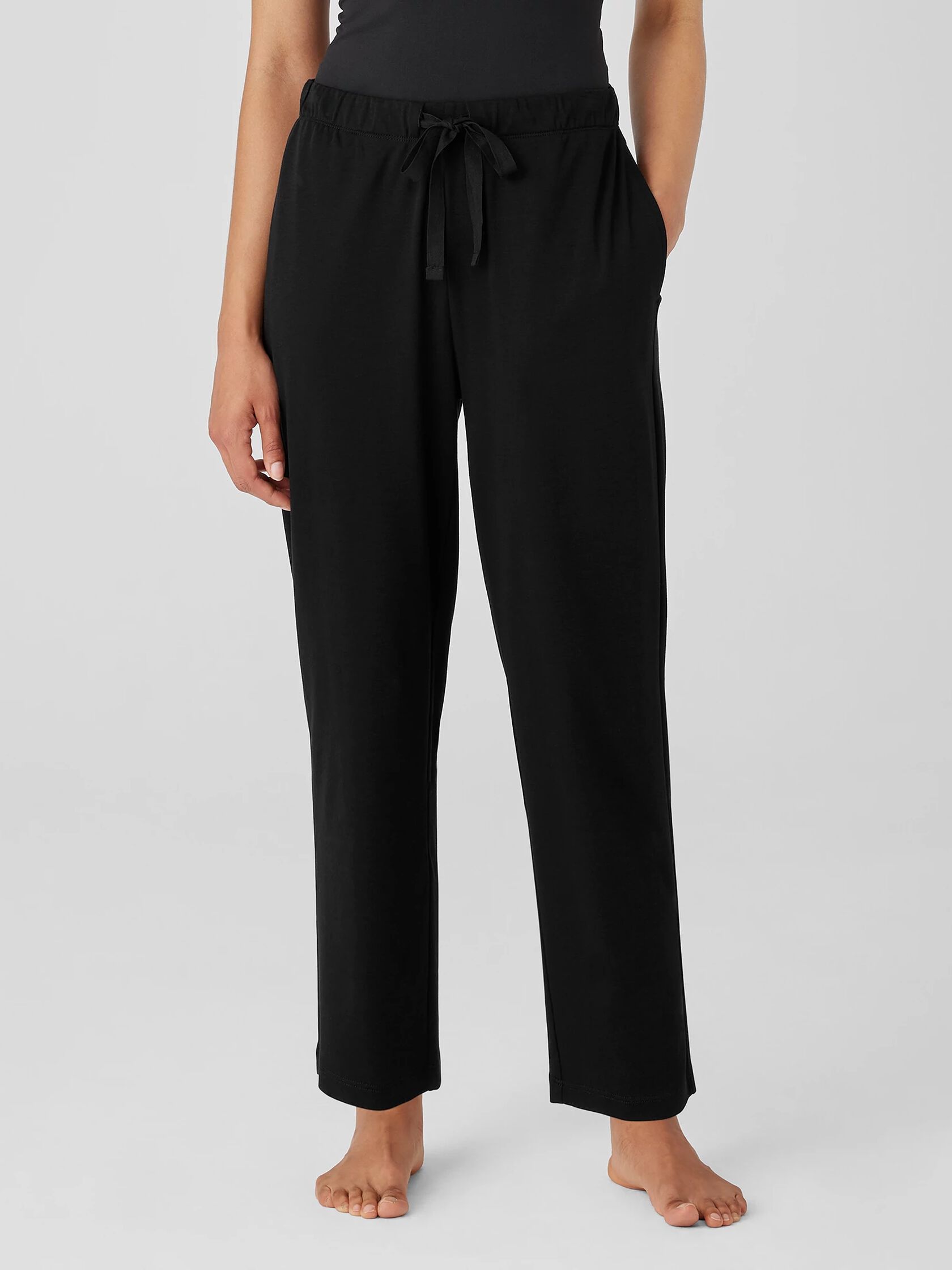 Organic Cotton Interlock Slouchy Sleep Pant