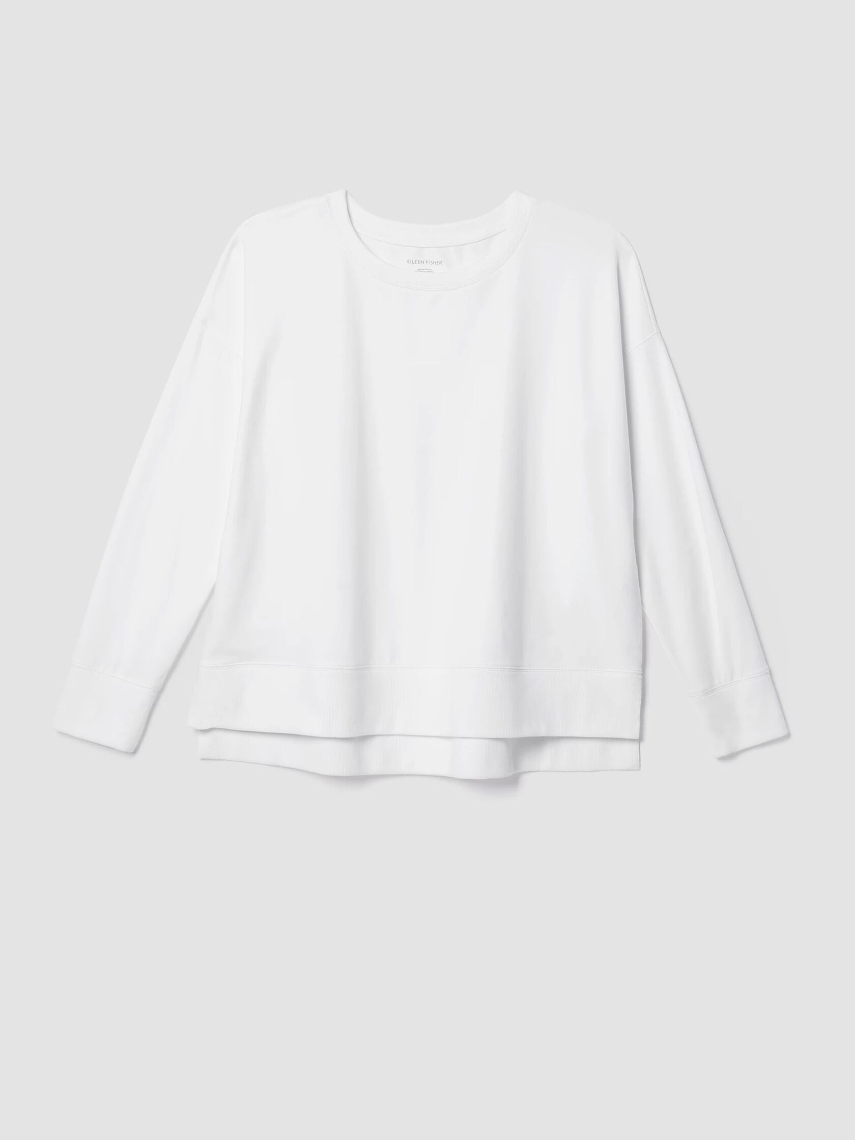 Traceable Organic Cotton Jersey Crew NeckTop