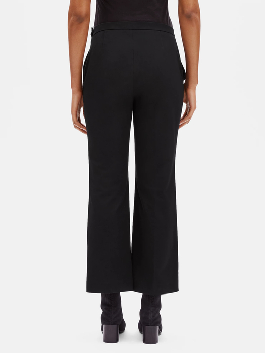 Organic Cotton Boot-Leg Cropped Pant | EILEEN FISHER