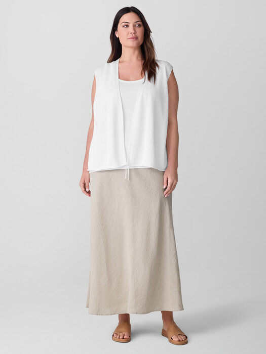Organic Linen Bias Skirt