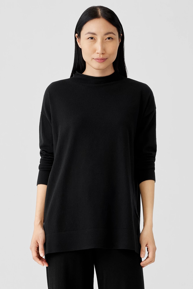 Luxe Merino Stretch Top in Responsible Wool