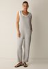 Slubby Organic Cotton Linen Overalls