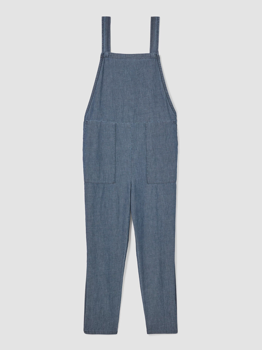 Airy Organic Cotton Twill Overalls