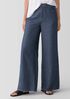 Airy Organic Cotton Twill Wide Trouser Pant