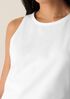 Pima Cotton Stretch Jersey Slim Tank