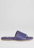 Edge Leather Slide Sandal