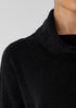 Organic Cotton Chenille Turtleneck Top