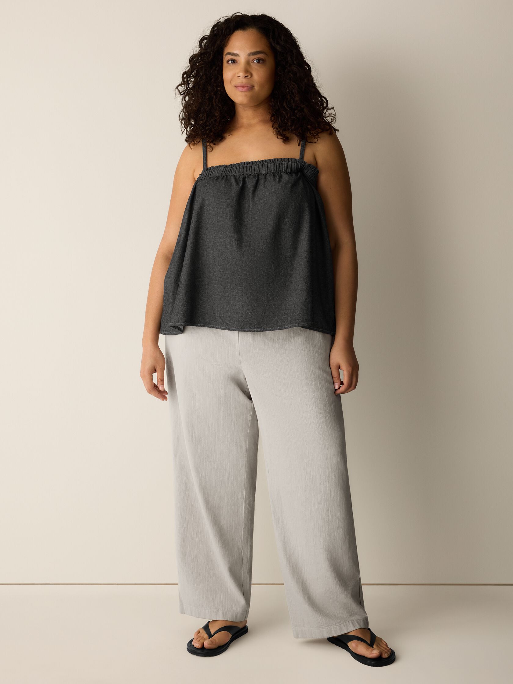 Airy Organic Cotton Twill Cami