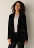 Velvet Long Blazer