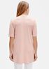 Fine Tencel Jersey Rounded V-Neck Tunic