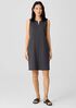 Organic Cotton Ponte Zip-Up Dress