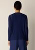 Organic Linen Cotton V-Neck Cardigan
