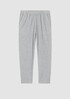 Organic Cotton Linen Ticking Stripe Tapered Pant