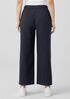Cotton Hemp Stretch Wide-Leg Pant