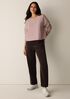 Garment-Dyed Organic Cotton Terry Cropped Box-Top