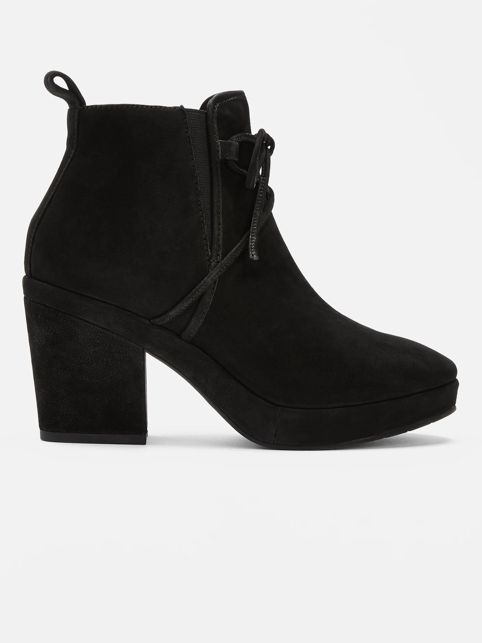 Laugh Platform Bootie in Suede