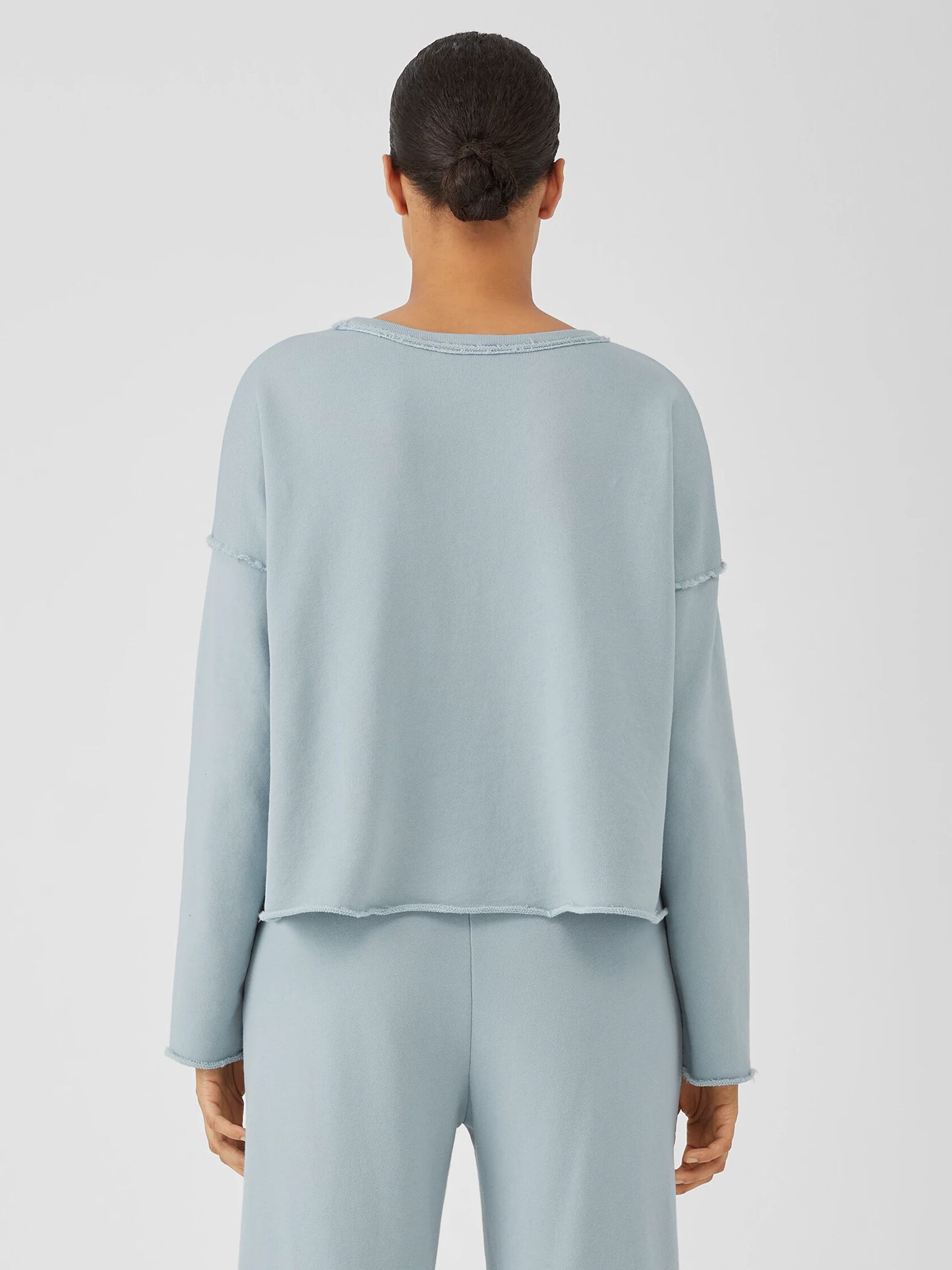 Organic Cotton French Terry Box-Top